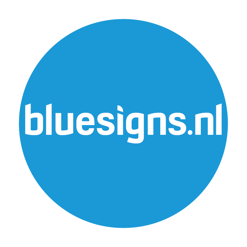 Blue Signs Logo Zwaag Corantijn Drukwerk